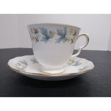 Queen Anne Pedestal Tea Cup and Saucer Royal Kent Staffordshire England Ridgway