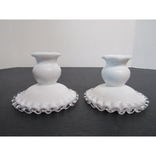 Pair of Fenton Silver Crest 3