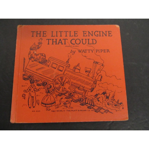 The Little Engine that Could by Watty Piper ~ HC 1954 Platt & Munk Co.