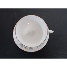 Queen Anne Pedestal Tea Cup and Saucer Royal Kent Staffordshire England Ridgway